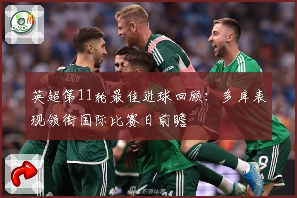 英超第11轮最佳进球回顾：多库表现领衔国际比赛日前瞻